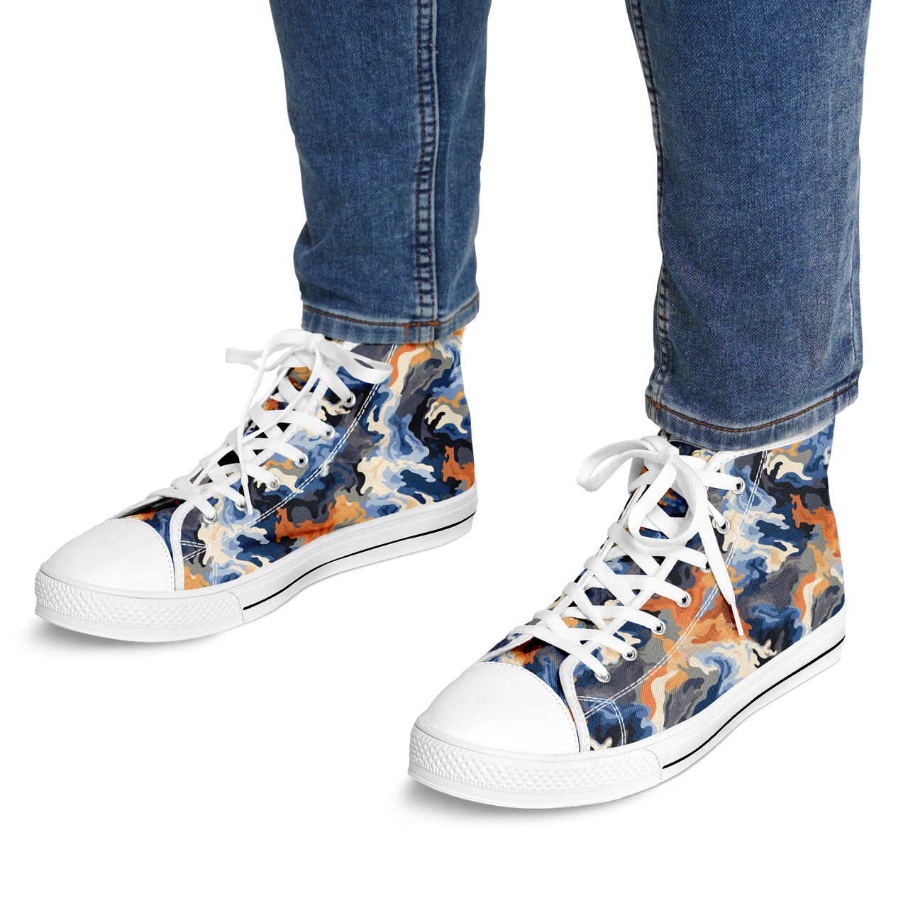 Chokefish™ Urban Peak Retro High Tops-Camouflage-006