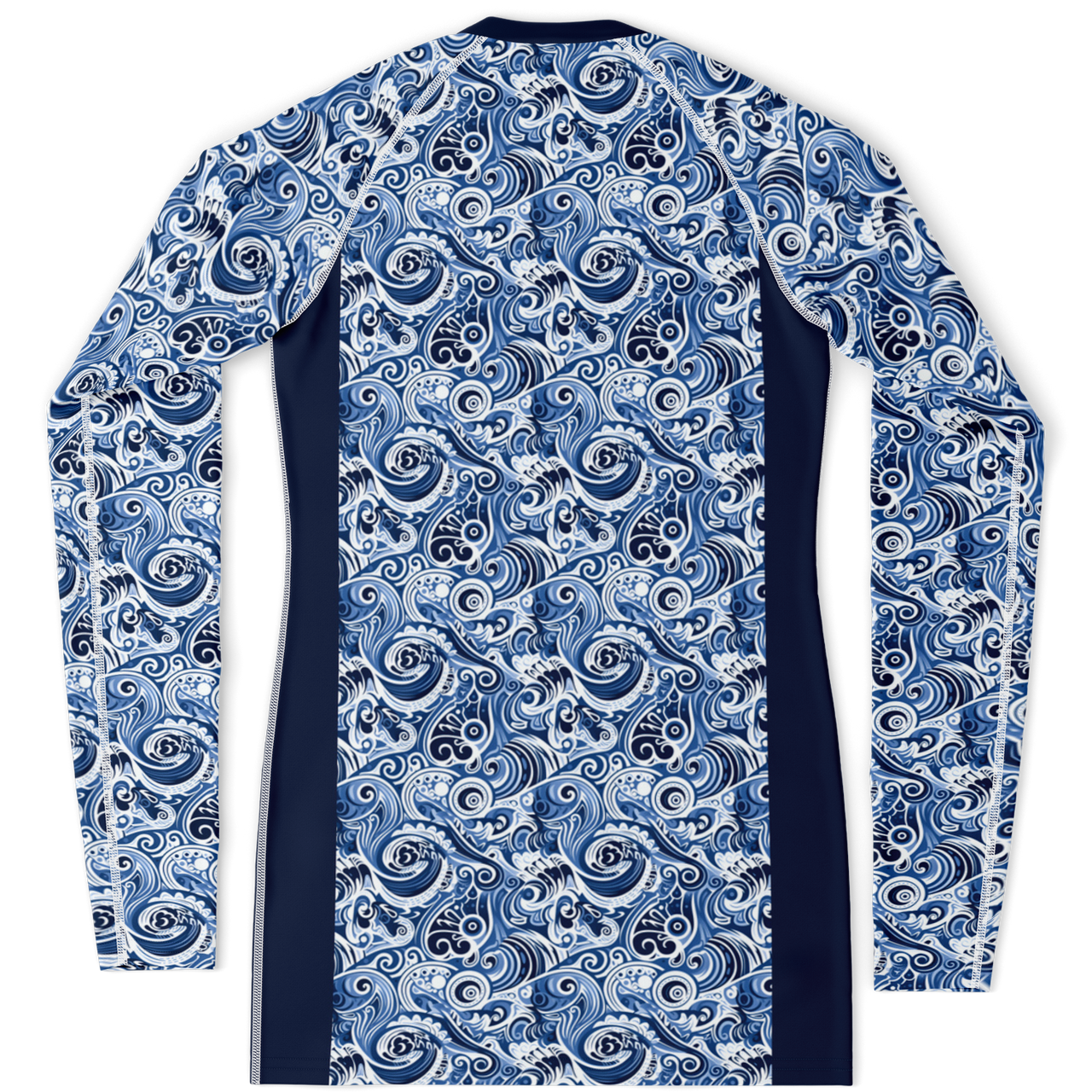 Chokefish™ Long Sleeve Rashguard Maori Woman's Shirt-010