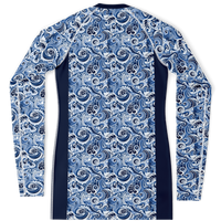 Chokefish™ Long Sleeve Rashguard Maori Woman's Shirt-010