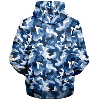 Chokefish™ Microfleece Zip-Up Hoodie Camouflage-005B