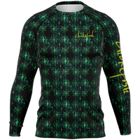 Chokefish™ Long Sleeve Rashguard Cannabis Men's Shirt-012-Special Edition
