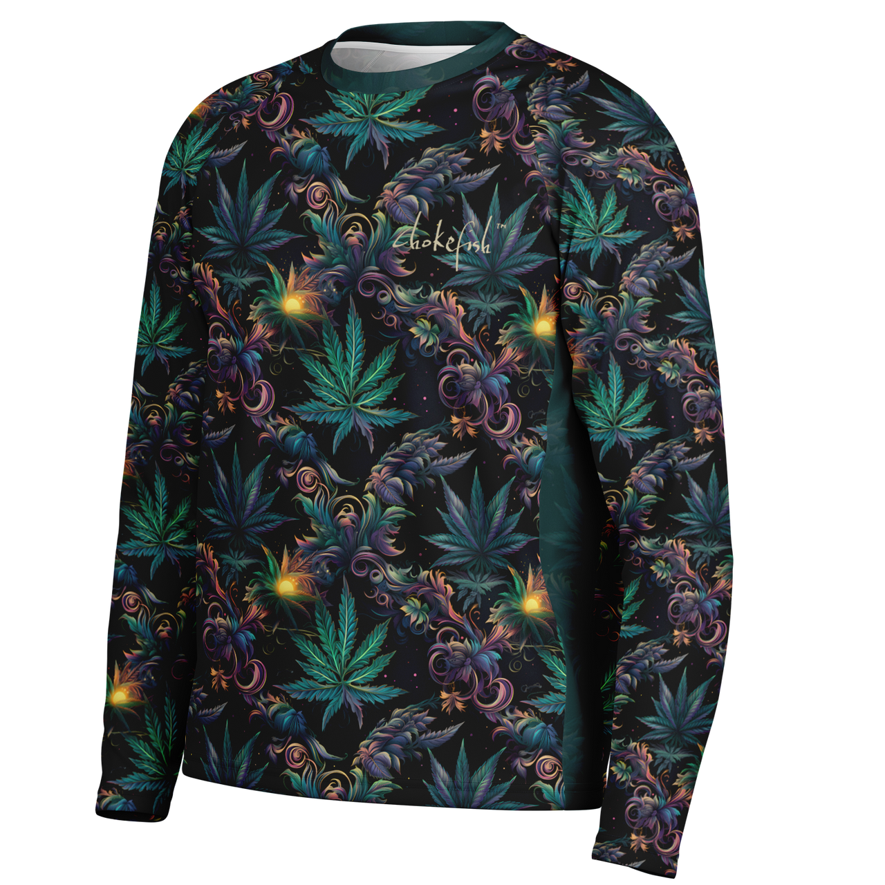 Chokefish™ Long Sleeve Every Day All Weather Cannabis Shirt Men's-016