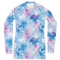 Chokefish™ Long Sleeve Rashguard Acid-Wash Woman's Shirt-006
