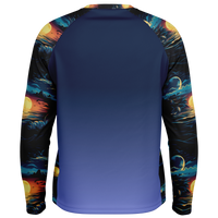 Chokefish™ Long Sleeve Every Day All Weather Trees&Boats Shirt Men's-016