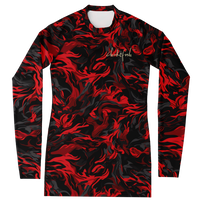 Chokefish™ Long Sleeve Rashguard Camouflage Woman's Shirt-003