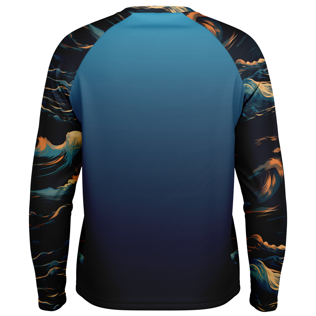 Chokefish™ Long Sleeve Every Day All Weather Trees&Boats Shirt Men's-015