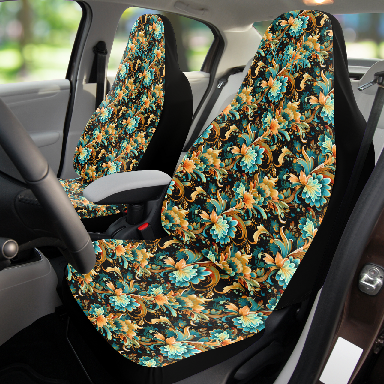 Chokefish™ Floral Seat Covers-011