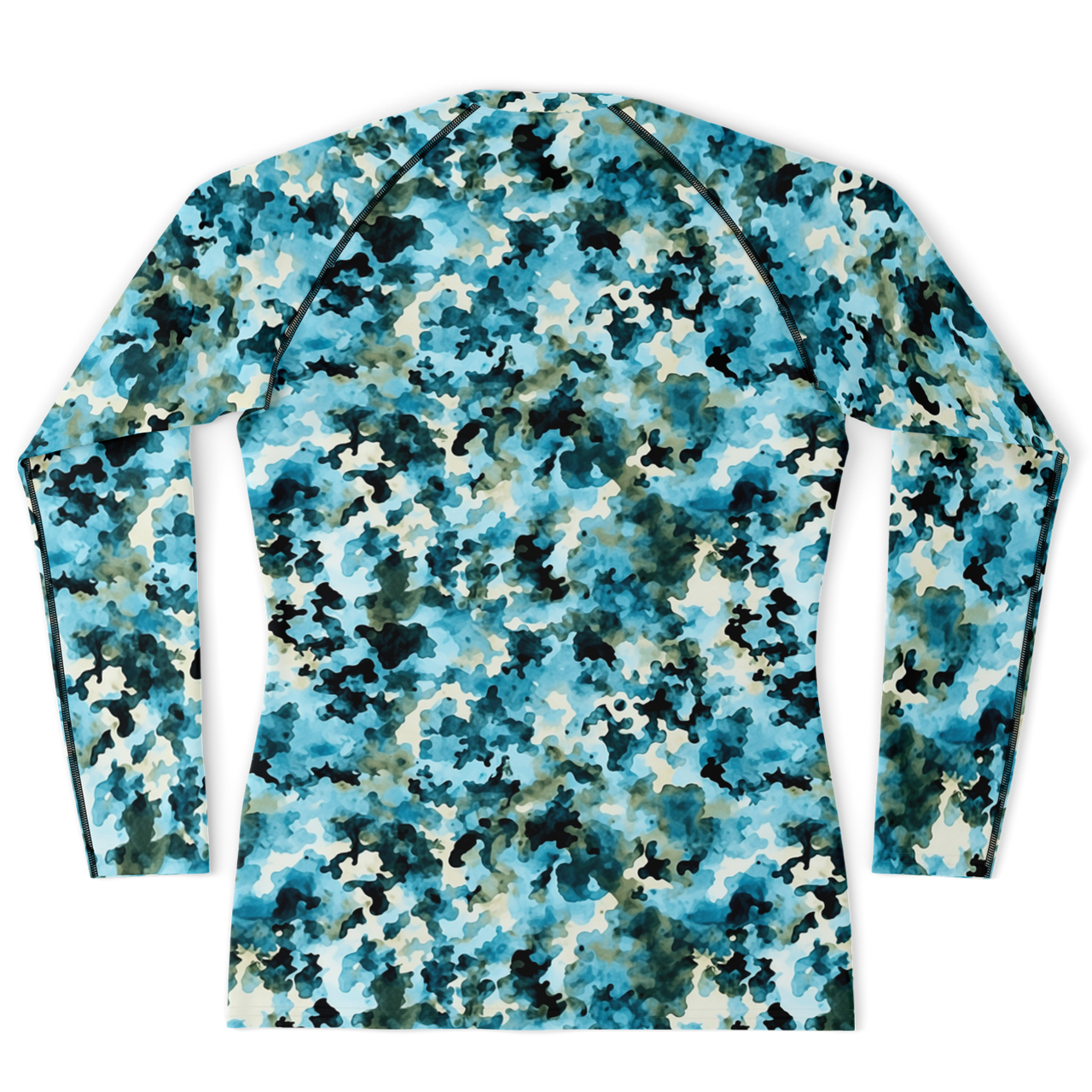 Chokefish™ Long Sleeve Rashguard Acid-Wash Men's Shirt-013