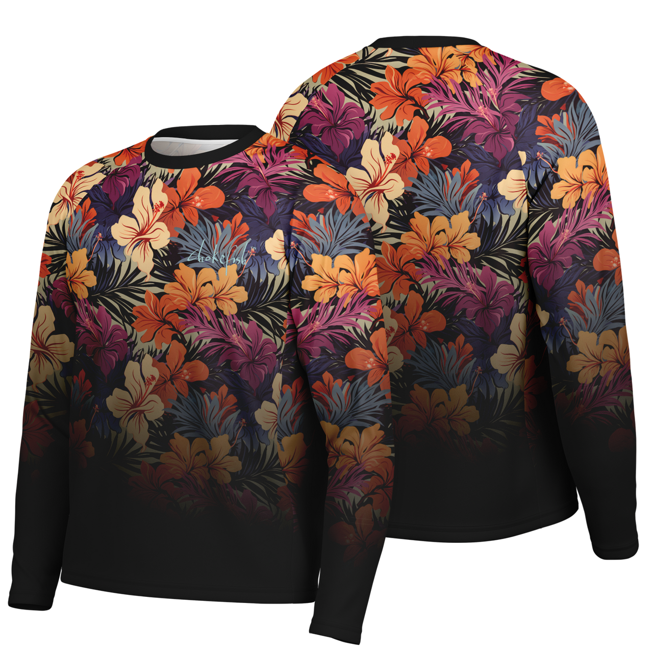 Chokefish™ Long Sleeve Every Day All Weather Floral Shirt Men's-007-Special-Edition