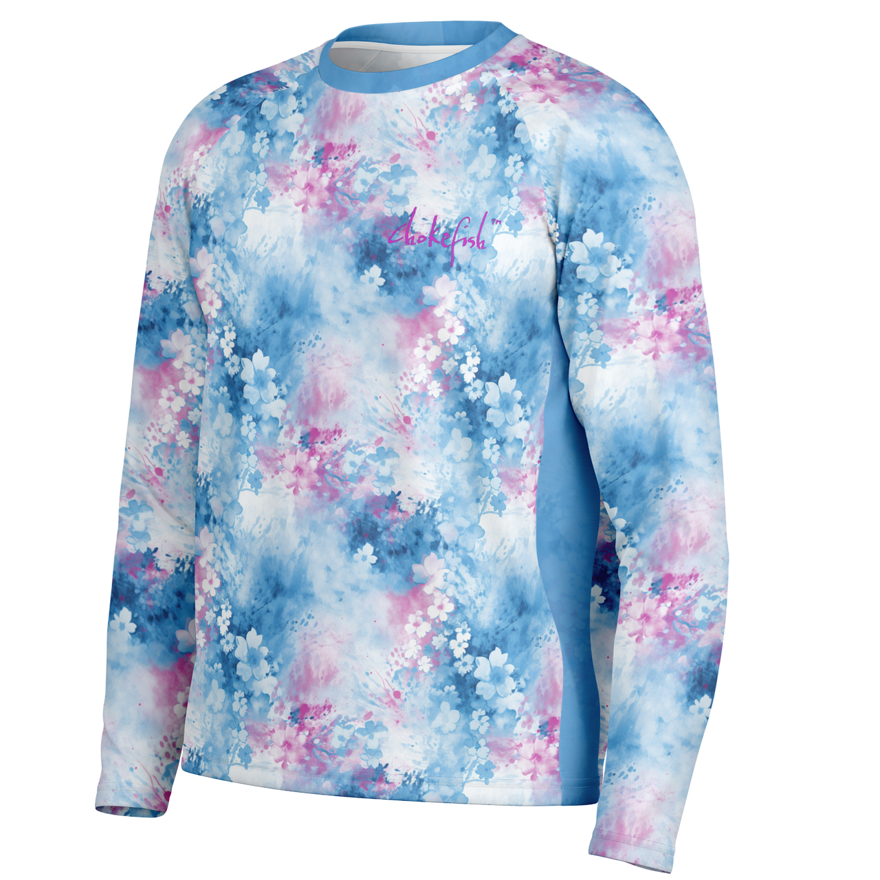 Chokefish™ Long Sleeve Every Day All Weather Acid-Wash Shirt Men's-006