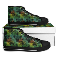 Chokefish™ Urban Peak Retro High Tops-Cannabis-006-2