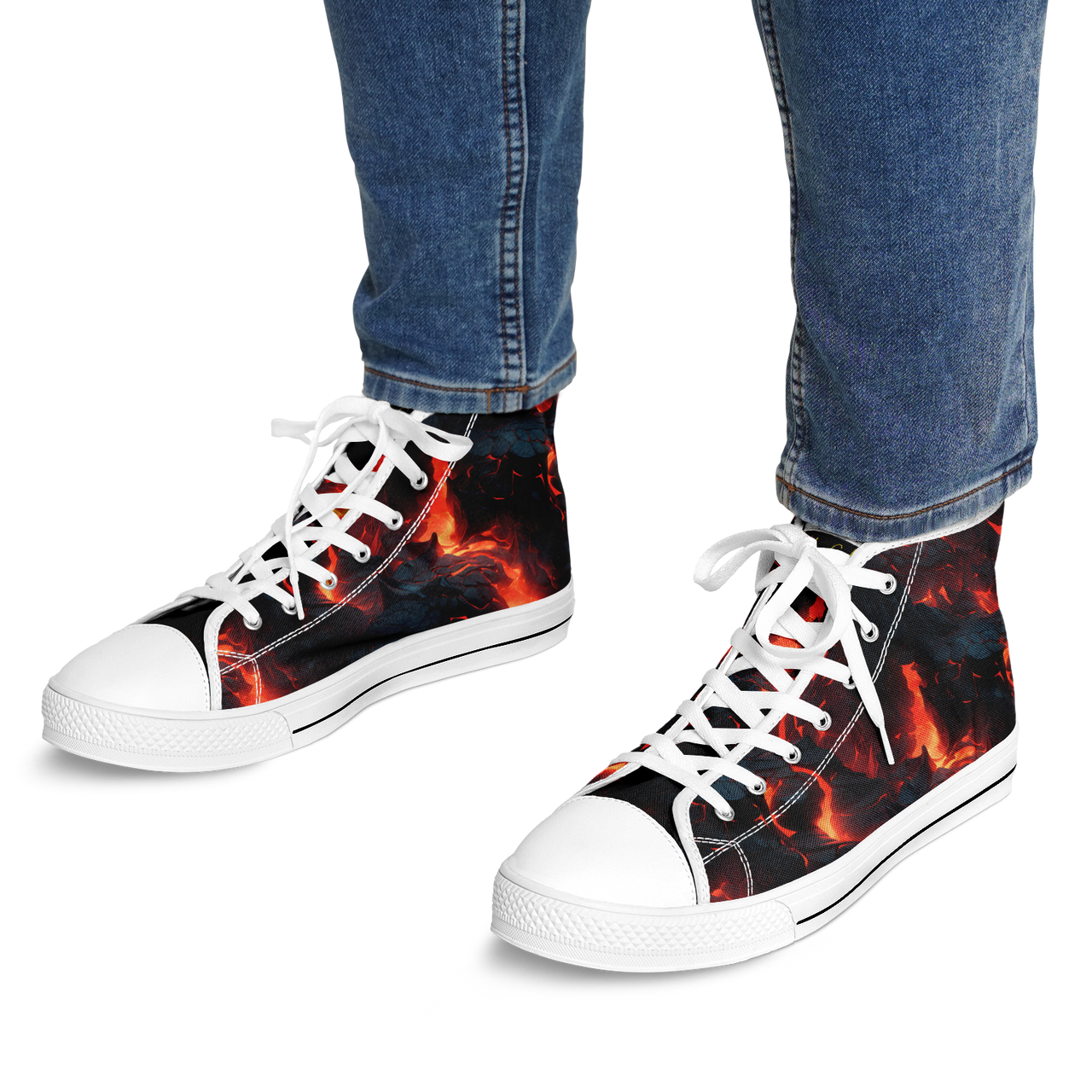 Chokefish™ Urban Peak Retro High Tops-Volcano-002