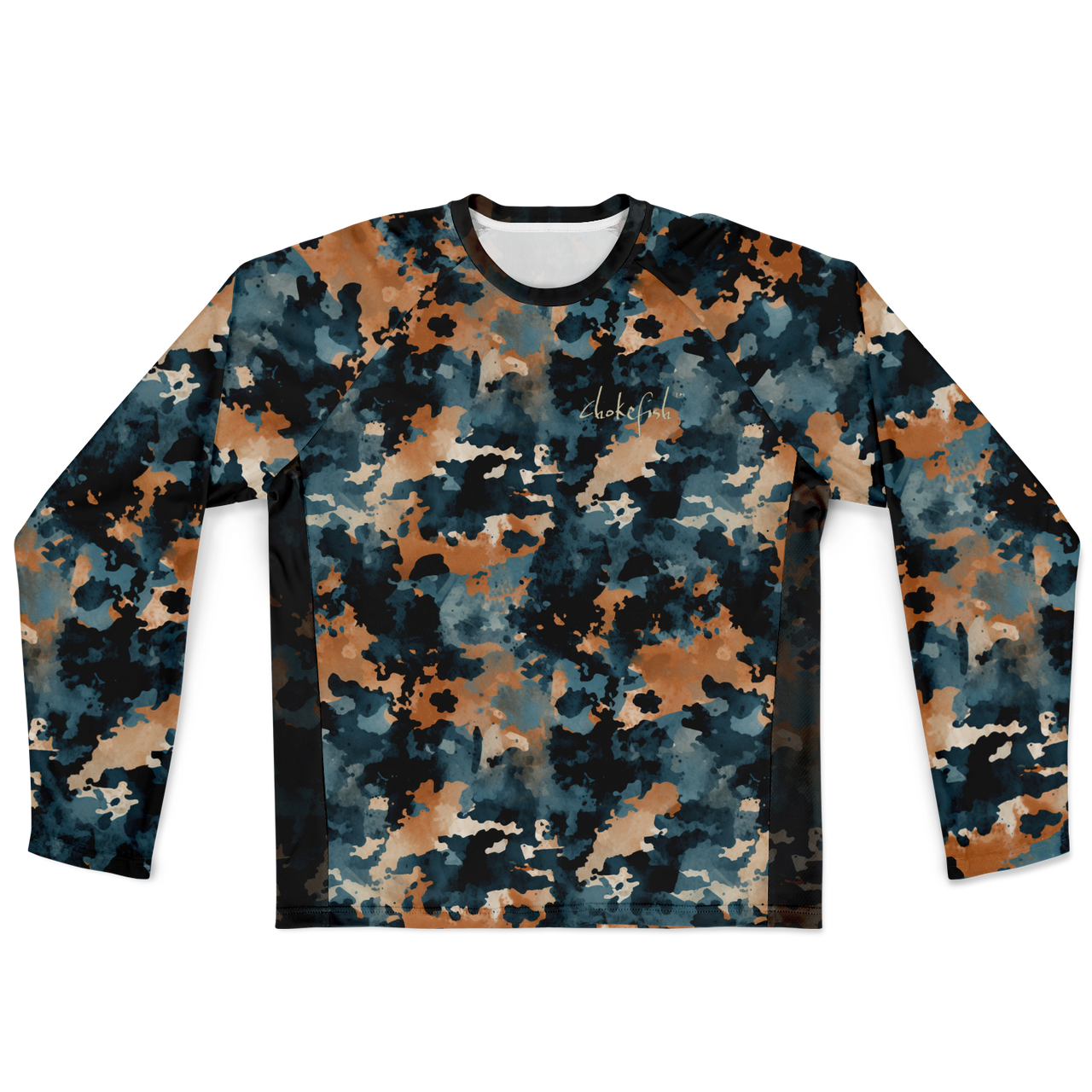 Chokefish™ Long Sleeve Every Day All Weather Acid-Wash Shirt Men's-009
