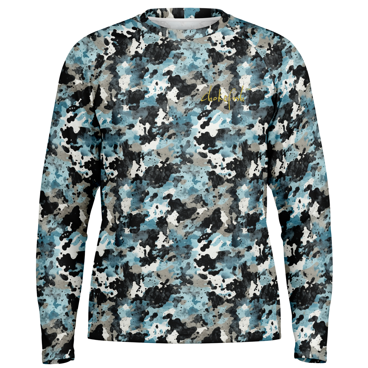 Chokefish™ Long Sleeve Every Day All Weather Acid-Wash Shirt Men's-010