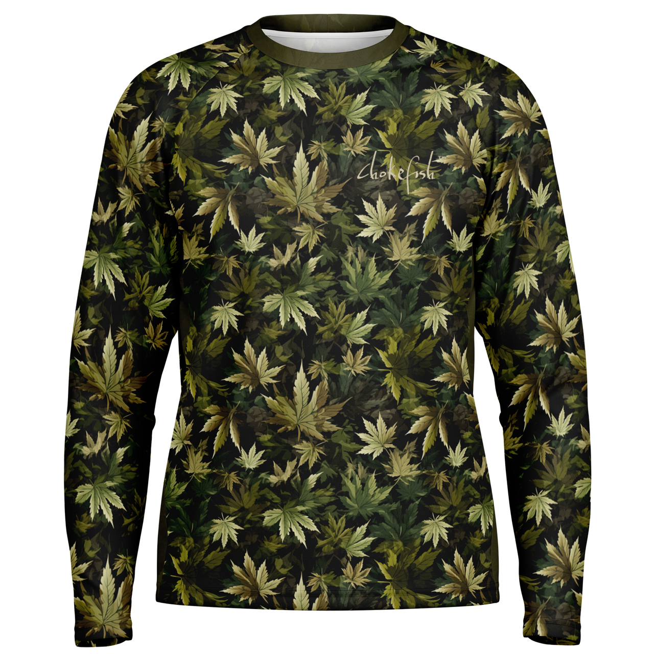 Chokefish™ Long Sleeve Every Day All Weather Cannabis Shirt Men's-004