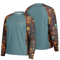 Chokefish™ Long Sleeve Every Day All Weather Skulls Shirt Men's-003