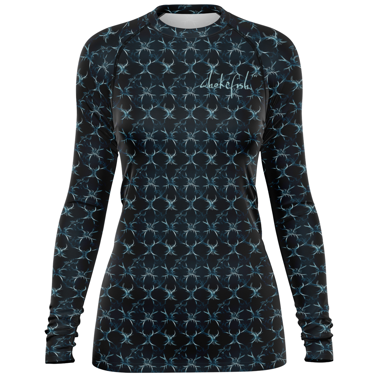 Chokefish™ Long Sleeve Rashguard Sun&Saltwater Woman's Shirt-005