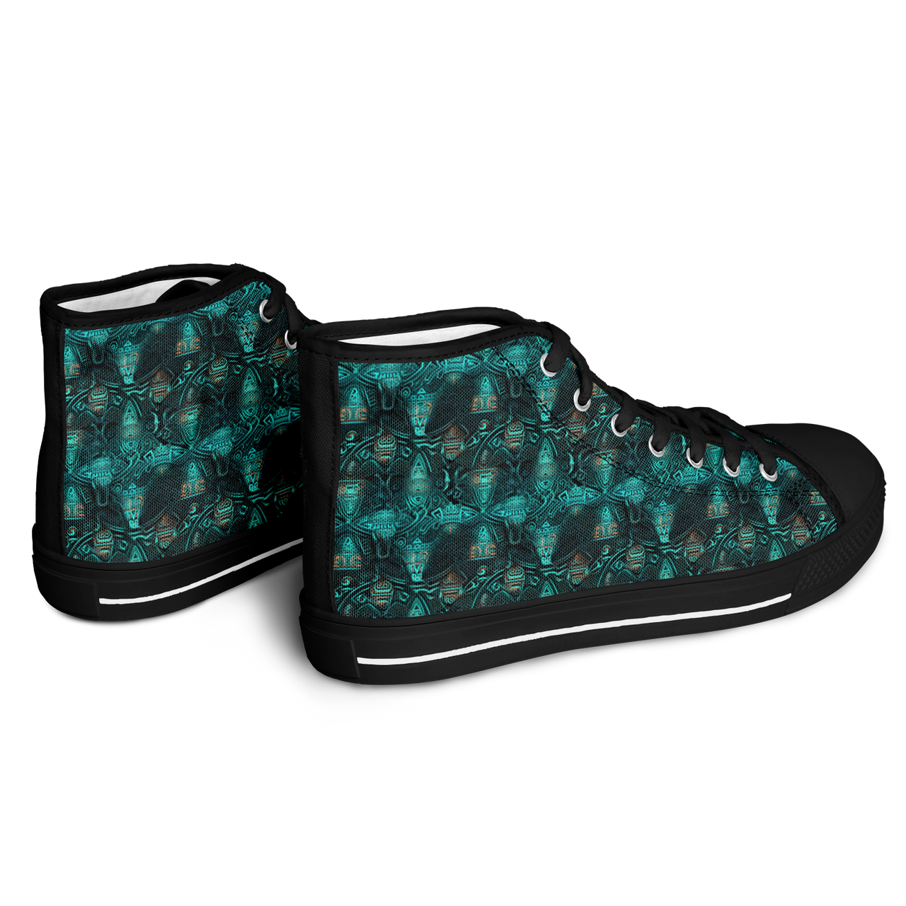 Chokefish™ Urban Peak Retro High Tops-Sun&Saltwater-005-2