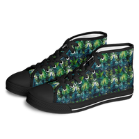 Chokefish™ Urban Peak Retro High Tops-Cannabis-012-2