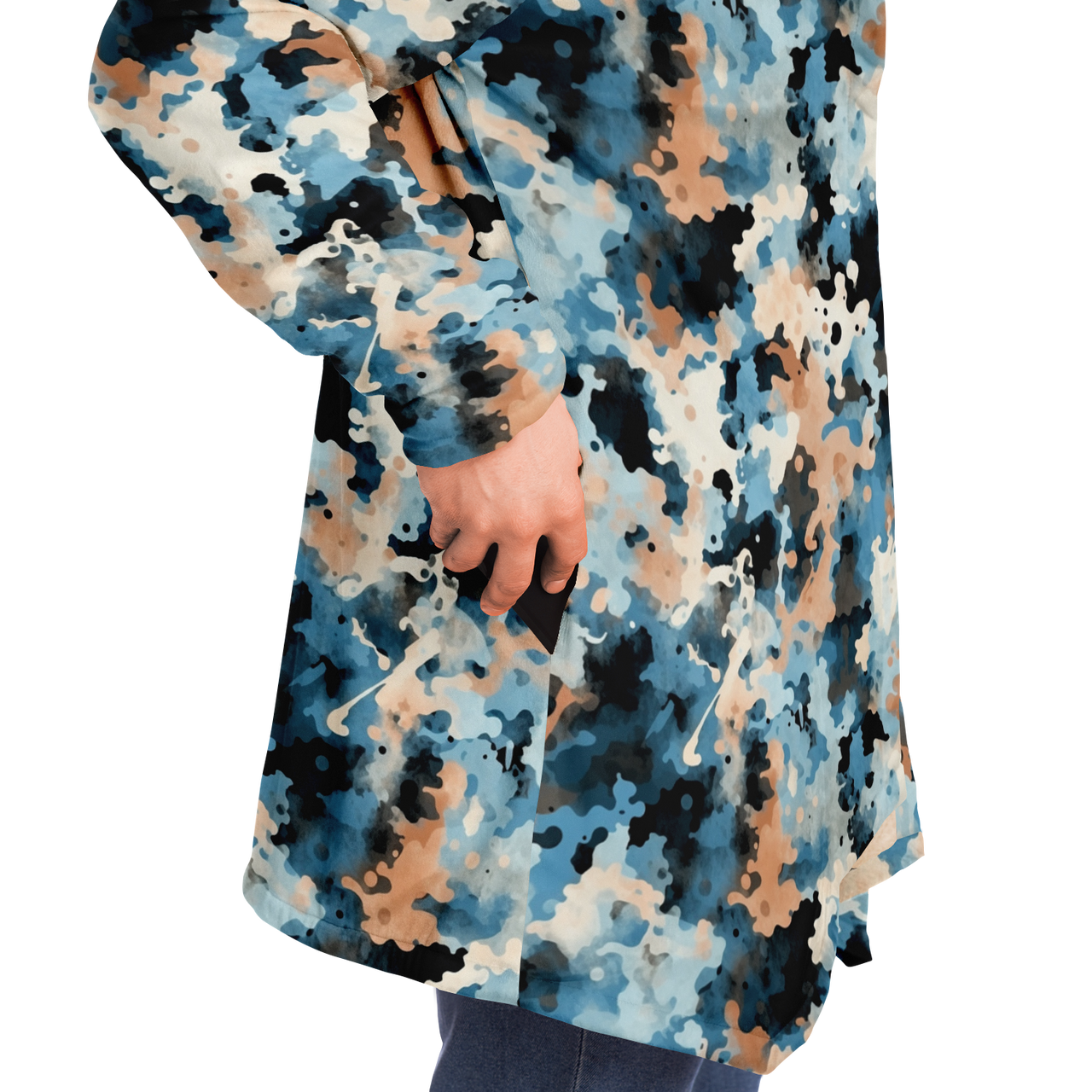 Chokefish™ Acid-Wash Cloaks Unisex-014W