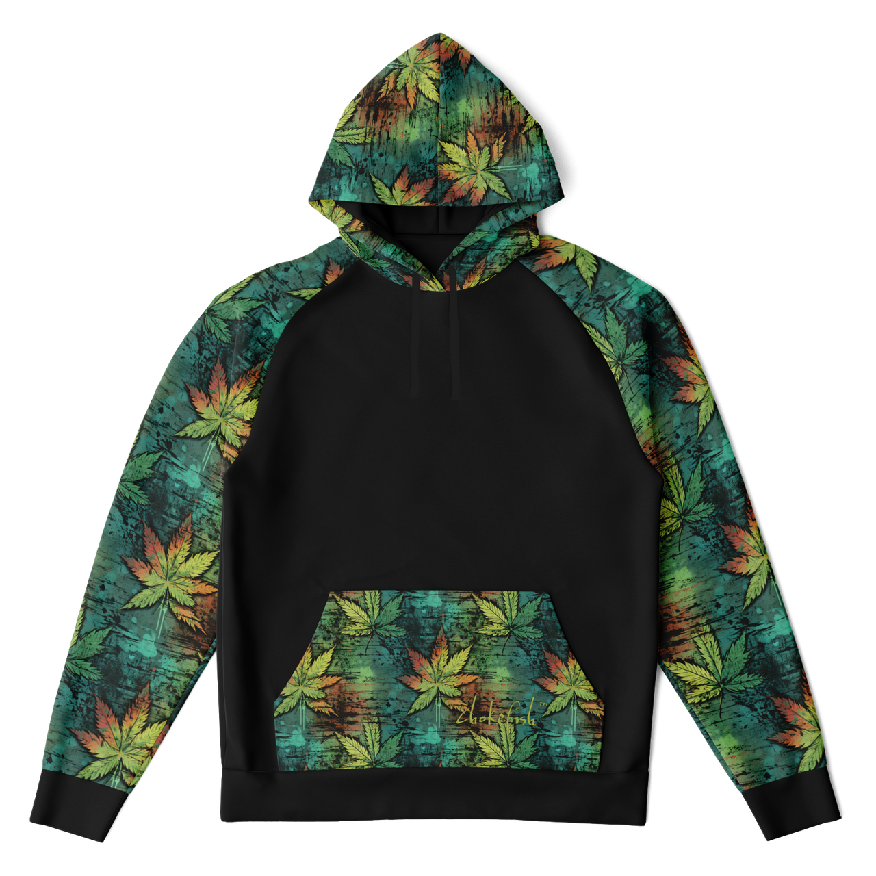 Chokefish™ Cannabis Raglan Remix-003B