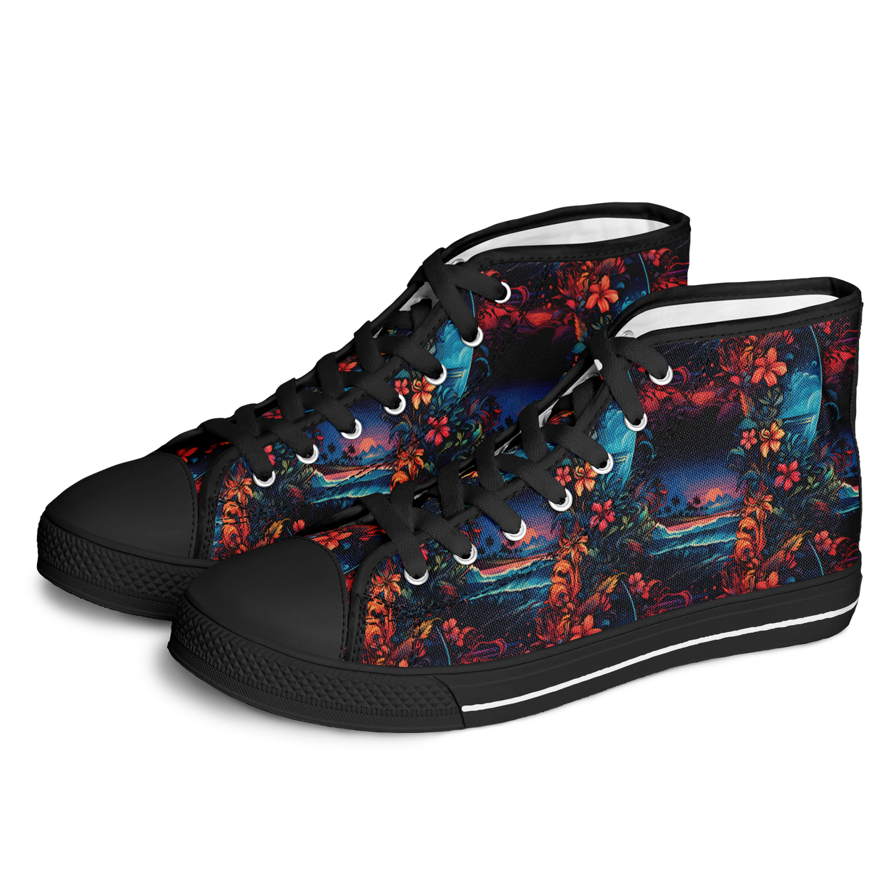 Chokefish™ Urban Peak Retro High Tops-Surfboards-002-2