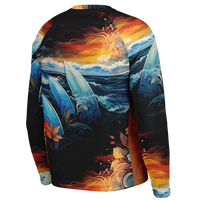 Chokefish™ Long Sleeve Every Day All Weather Surfboards Shirt Men's-004