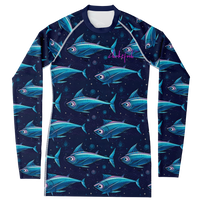 Chokefish™ Long Sleeve Rashguard Marine Woman's Shirt-004