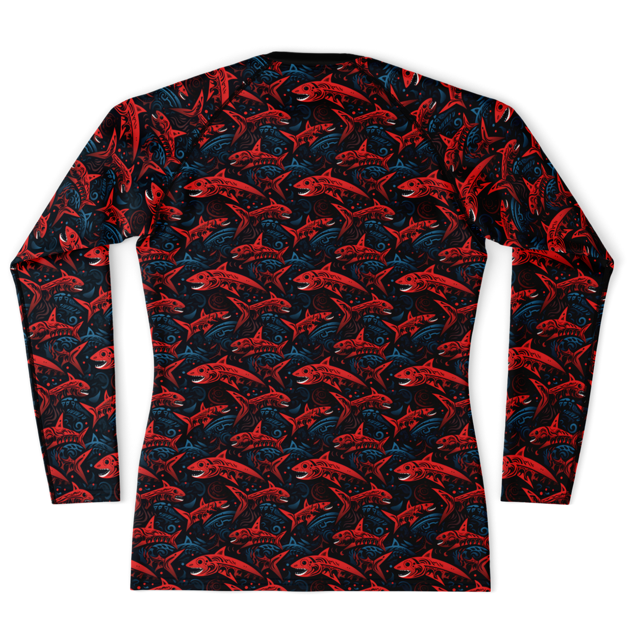 Chokefish™ Long Sleeve Rashguard Marine Men's Shirt-001