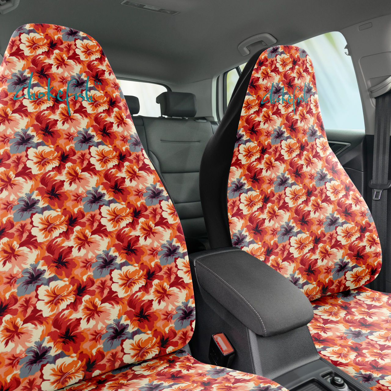 Chokefish™ Floral Seat Covers-005