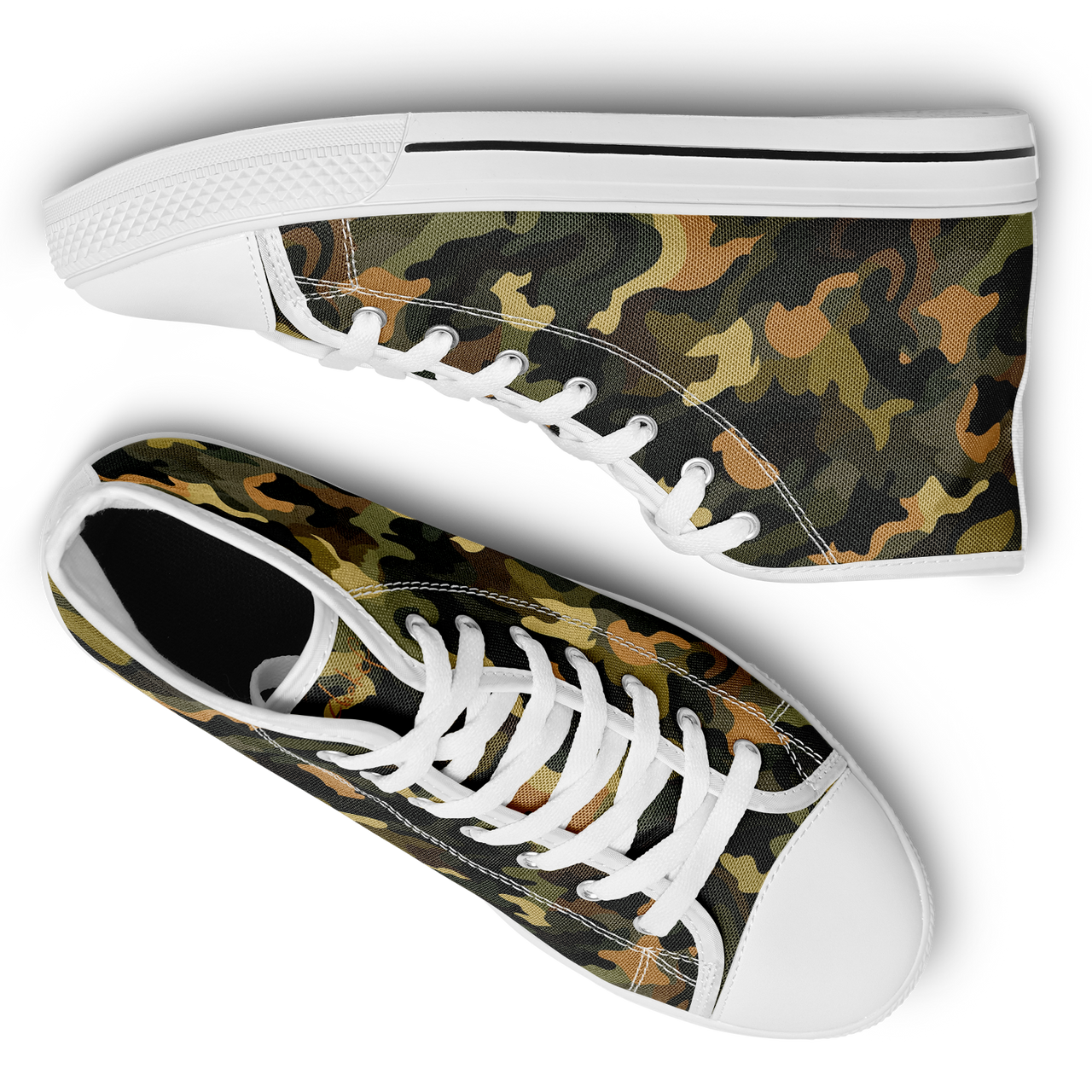 Chokefish™ Urban Peak Retro High Tops-Camouflage-018