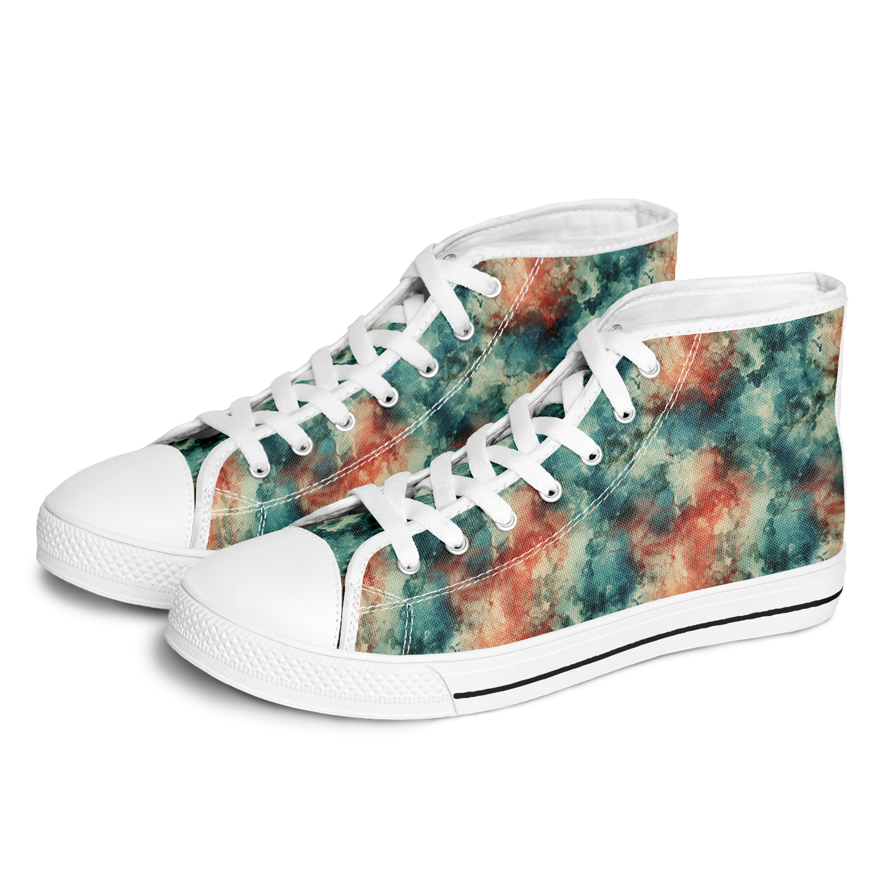 Chokefish™ Urban Peak Retro High Tops-Acid-Wash-004