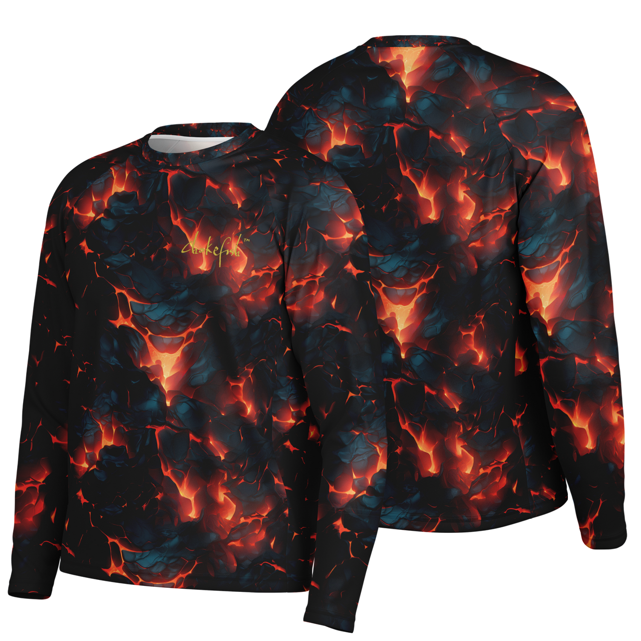 Chokefish™ Long Sleeve Every Day All Weather Volcano Shirt Men's-002