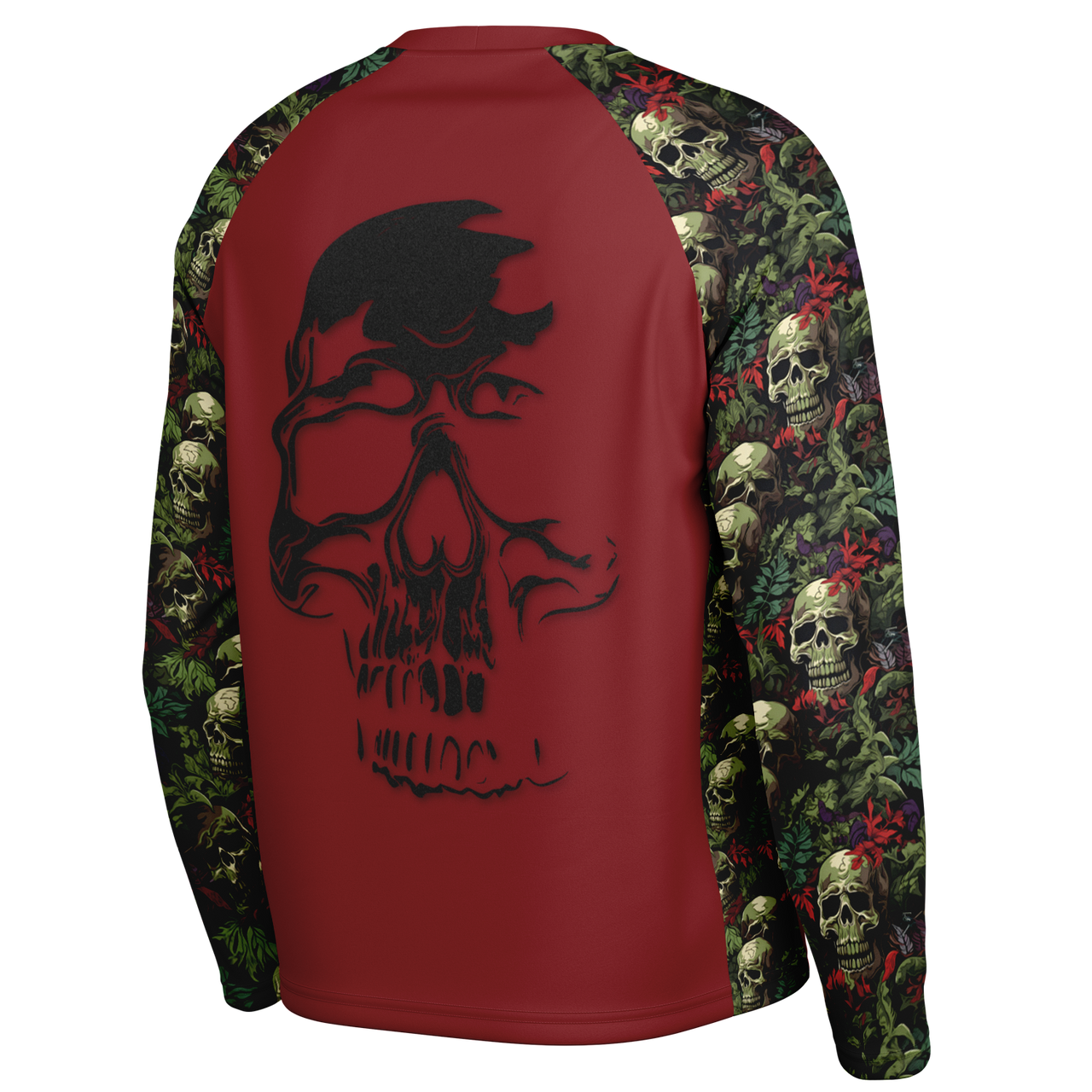 Chokefish™ Long Sleeve Every Day All Weather Skulls Shirt Men's-025