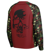 Chokefish™ Long Sleeve Every Day All Weather Skulls Shirt Men's-025