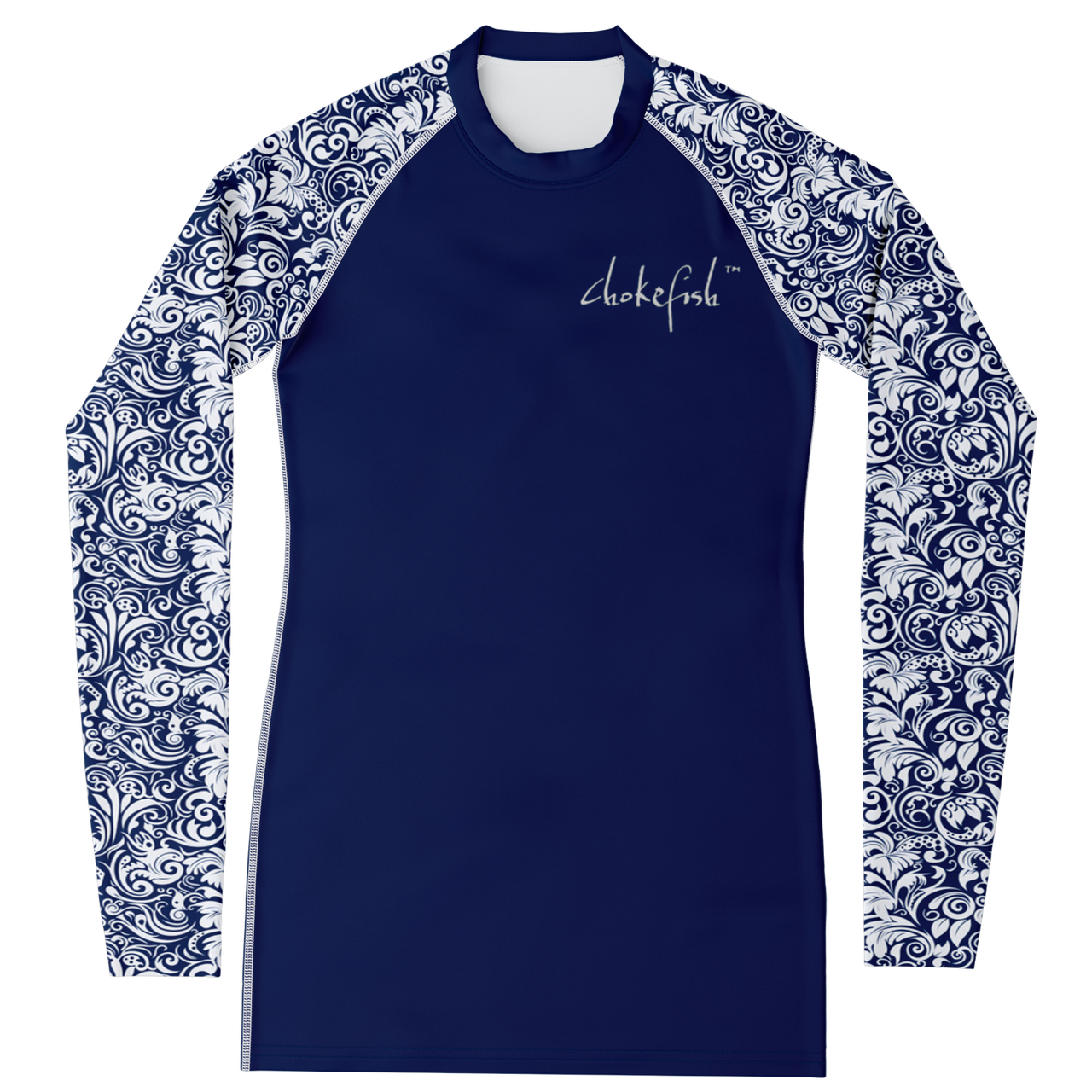 Chokefish™ Long Sleeve Rashguard Maori Woman's Shirt-005