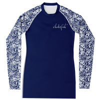 Chokefish™ Long Sleeve Rashguard Maori Woman's Shirt-005