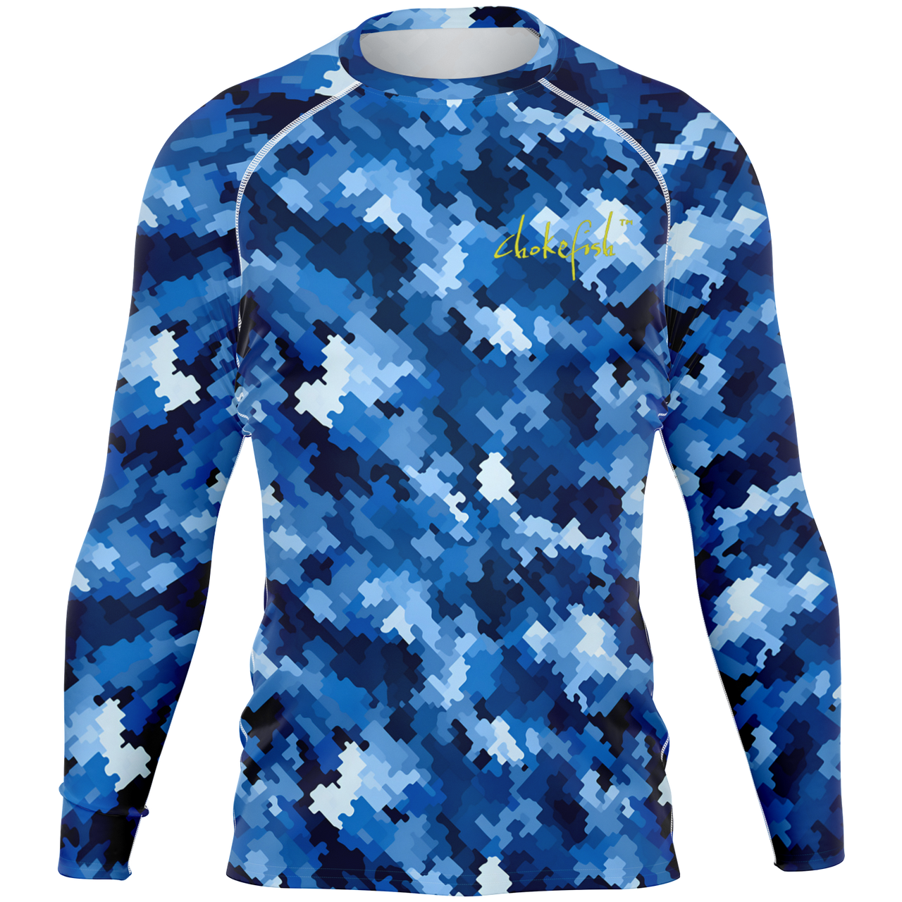 Chokefish™ Long Sleeve Rashguard Camouflage Men's Shirt-013