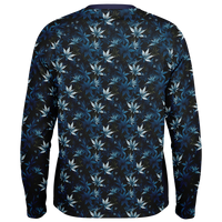 Chokefish™ Long Sleeve Every Day All Weather Cannabis Shirt Men's-006-Blue