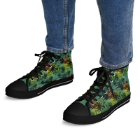 Chokefish™ Urban Peak Retro High Tops-Cannabis-006-2