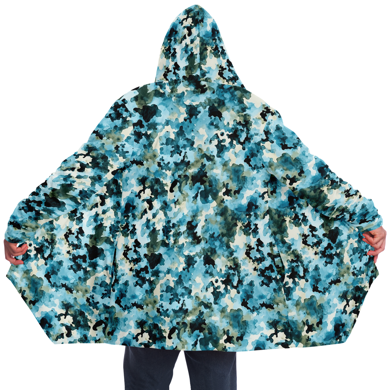 Chokefish™ Acid-Wash Cloaks Unisex-012W