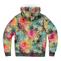 Chokefish™ Microfleece Zip-Up Hoodie Acid-Wash Colors-009B