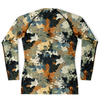 Chokefish™ Long Sleeve Rashguard Acid-Wash Men's Shirt-011