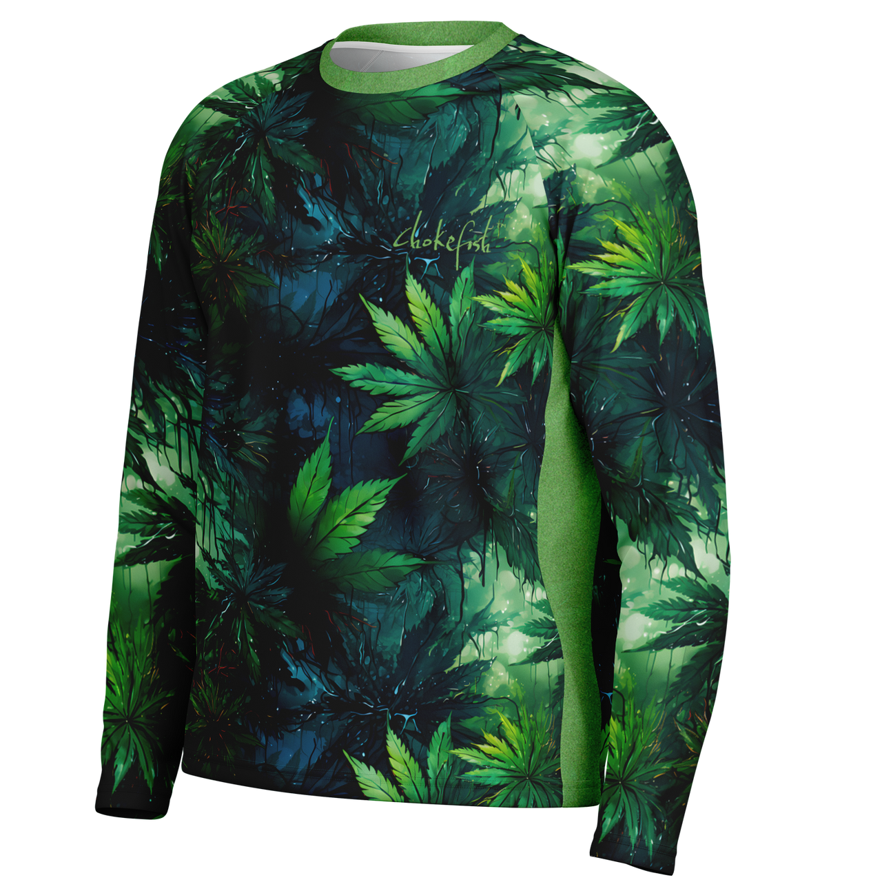 Chokefish™ Long Sleeve Every Day All Weather Cannabis Shirt Men's-012