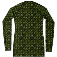 Chokefish™ Long Sleeve Rashguard Textures Woman's Shirt-001