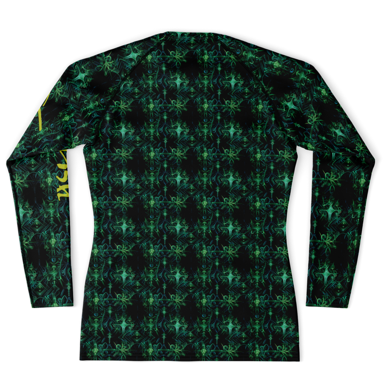 Chokefish™ Long Sleeve Rashguard Cannabis Men's Shirt-012