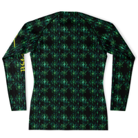 Chokefish™ Long Sleeve Rashguard Cannabis Men's Shirt-012