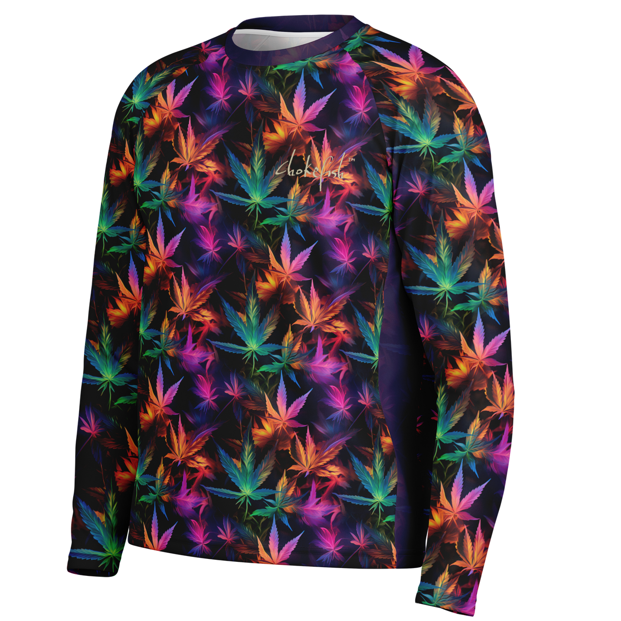 Chokefish™ Long Sleeve Every Day All Weather Cannabis Shirt Men's-014