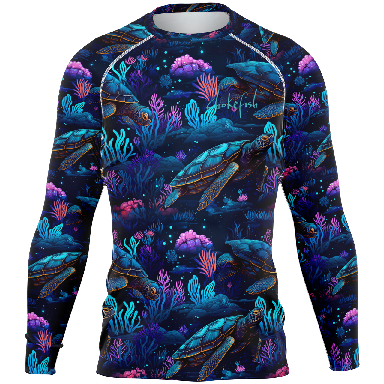 Chokefish™ Long Sleeve Rashguard Marine Men's Shirt-005