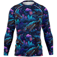 Chokefish™ Long Sleeve Rashguard Marine Men's Shirt-005